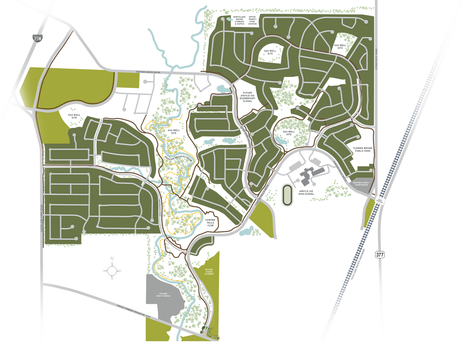 Commercial Opportunities Coming To Denton TX Canyon Falls